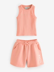 Baker by Ted Baker 2 Piece Racer Vest and Sweat Shorts Set - Image 2 of 8