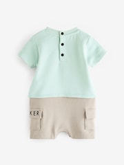 أخضر - ثوب أطفال بكُم قصير من Baker By Ted Baker - صورة 2 من 4