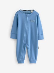 Baker by Ted Baker 100% Cotton Sleepsuits 3 Pack - Image 4 of 8