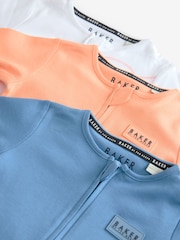 Baker by Ted Baker 100% Cotton Sleepsuits 3 Pack - Image 6 of 8