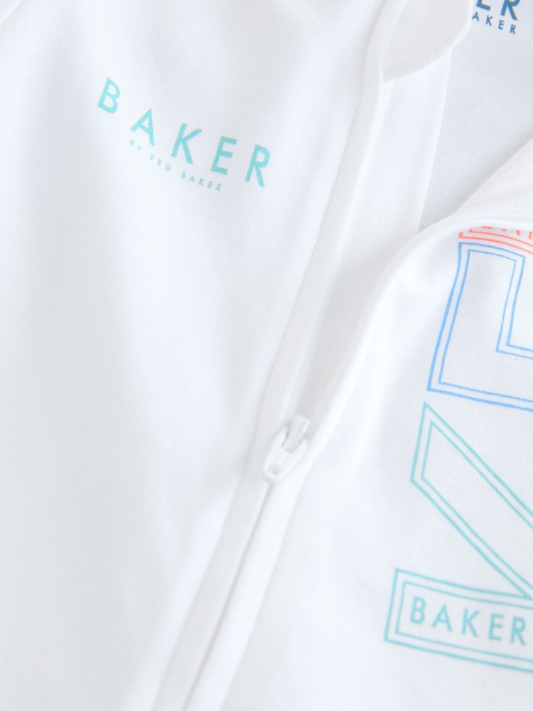 Baker by Ted Baker 100% Cotton Sleepsuits 3 Pack - Image 8 of 8