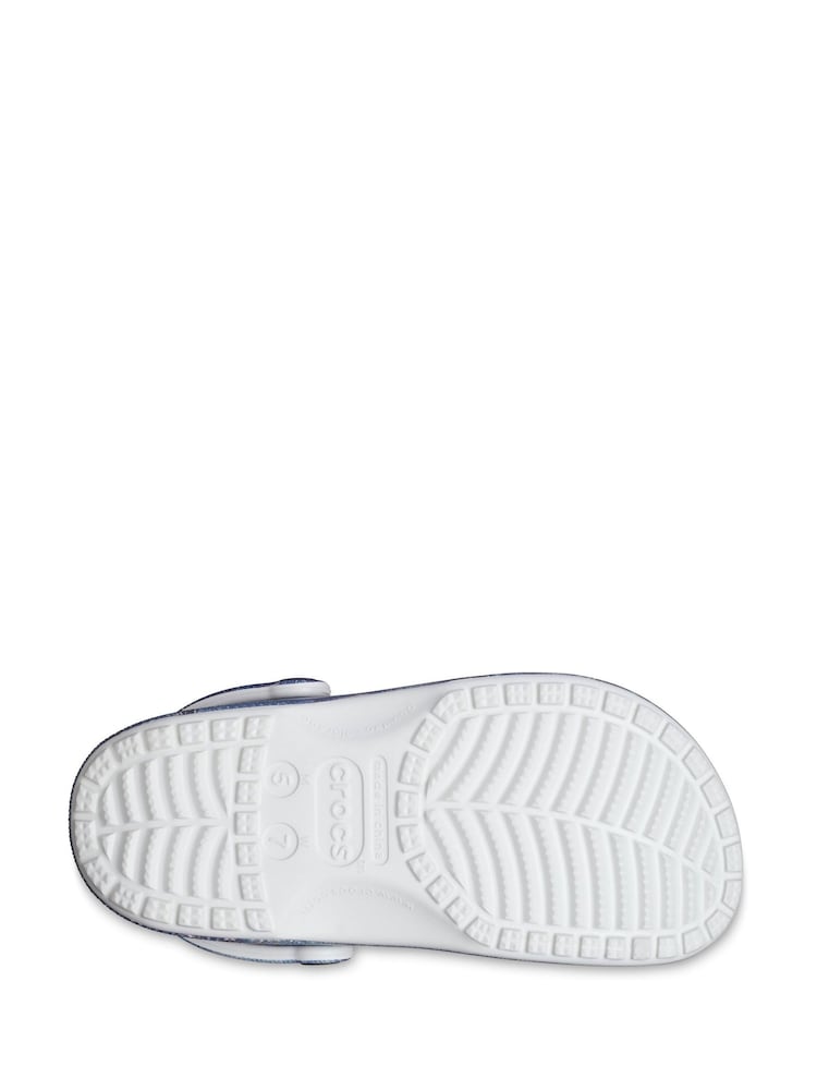 Crocs Classic Denim White Clogs - Image 4 of 4