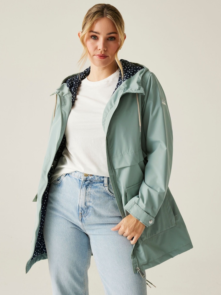 Regatta Green Womens Navaeh Waterproof Jacket - Image 1 of 9