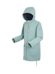 Regatta Green Womens Navaeh Waterproof Jacket - Image 9 of 9