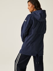 Regatta Blue Womens Navaeh Waterproof Jacket - Image 3 of 8