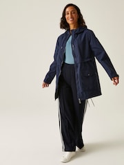 Regatta Blue Womens Navaeh Waterproof Jacket - Image 4 of 8