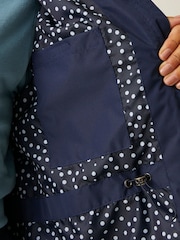 Regatta Blue Womens Navaeh Waterproof Jacket - Image 5 of 8