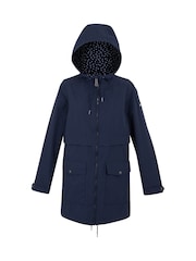 Regatta Blue Womens Navaeh Waterproof Jacket - Image 6 of 8