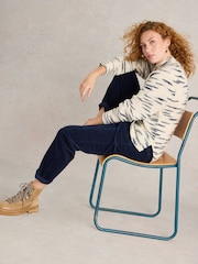 White Stuff Blue Twister Corduroy Trousers - Image 2 of 6