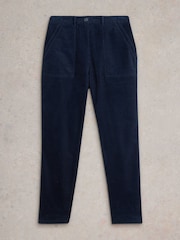 White Stuff Blue Twister Corduroy Trousers - Image 5 of 6