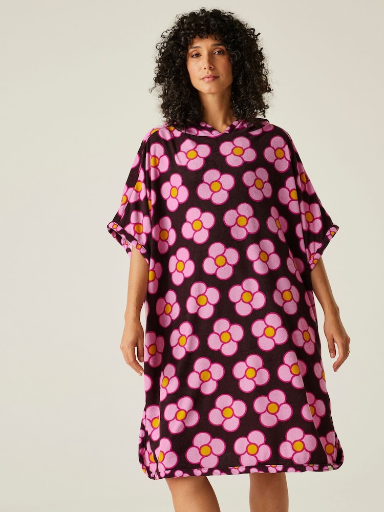 Regatta Pink Womens Orla Kiely Changing Robes - Image 3 of 7