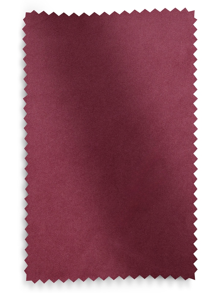Soft Velvet Cranberry Red Rana Accent Chair - Image 9 of 9
