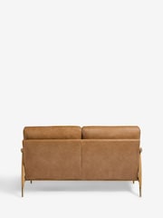 Vintaged Faux Leather Light Brown Flinton Sofa - Image 8 of 10