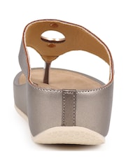 Pavers Natural Toe Post Sandals - Image 3 of 5