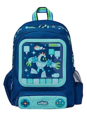Smiggle Blue Junior Happy Tales Character Backpack - Image 1 of 6