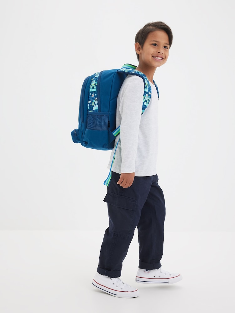Smiggle Blue Junior Happy Tales Character Backpack - Image 5 of 6