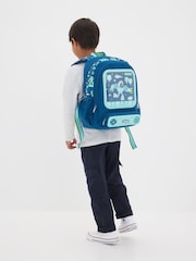 Smiggle Blue Junior Happy Tales Character Backpack - Image 6 of 6