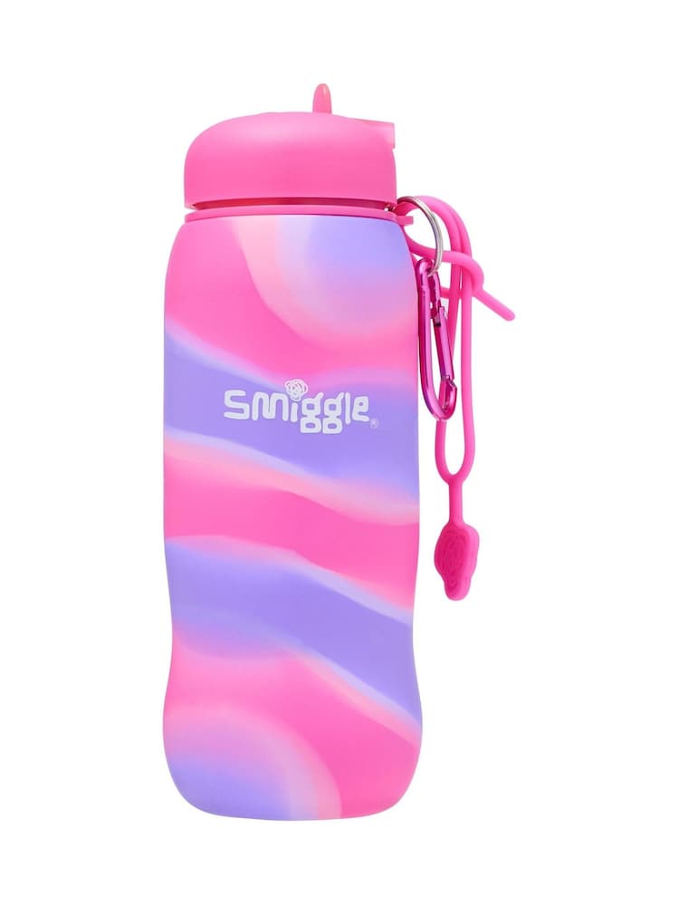 Rose - Bouteille en silicone Smiggle Freestyle 630ML - Image 3 of 4