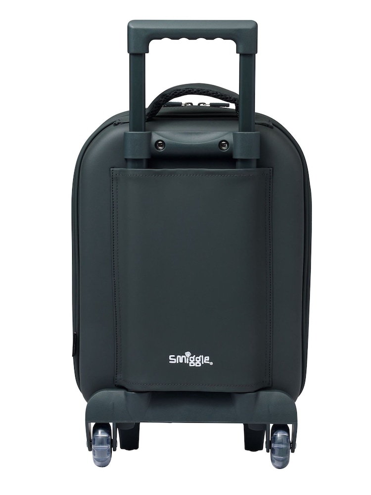 Smiggle Grey Happy Tales Junior Hardtop Trolley Bag - Image 2 of 4