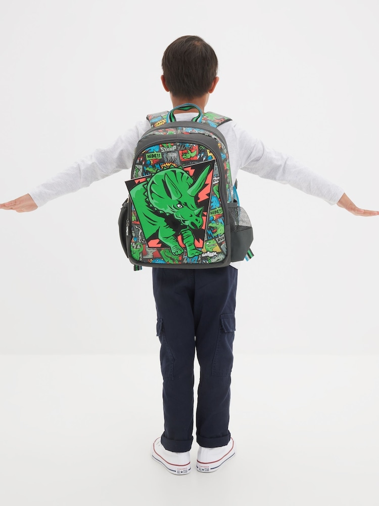 Smiggle Grey Junior Happy Tales Character Backpack - Image 5 of 5