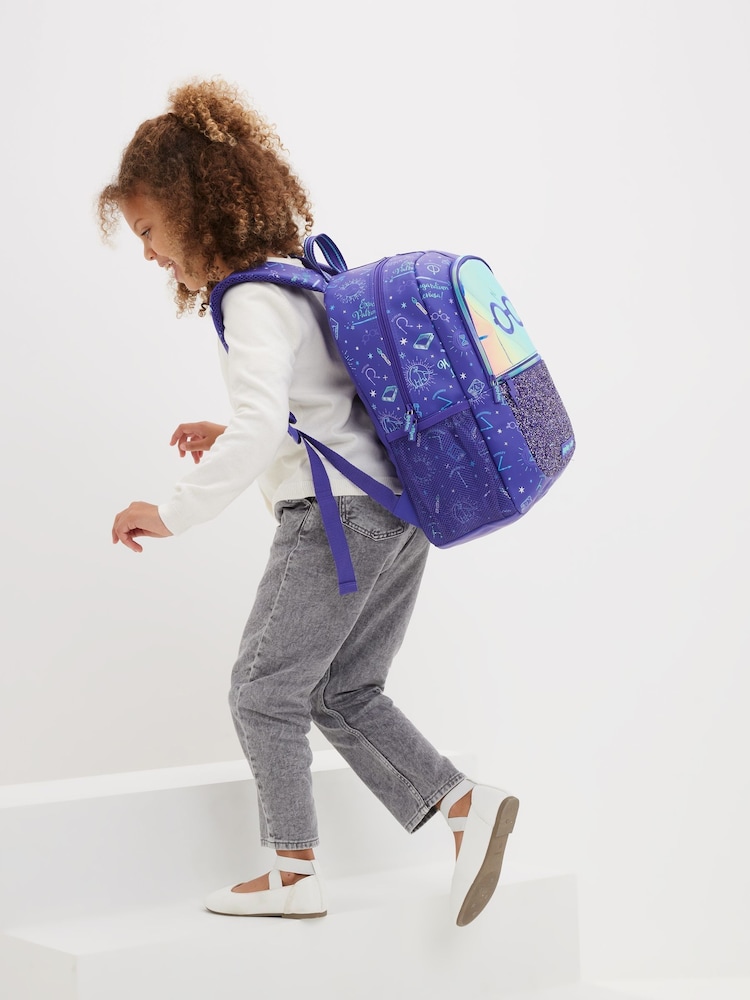 Smiggle Purple Harry Potter Classic Backpack - Image 2 of 5