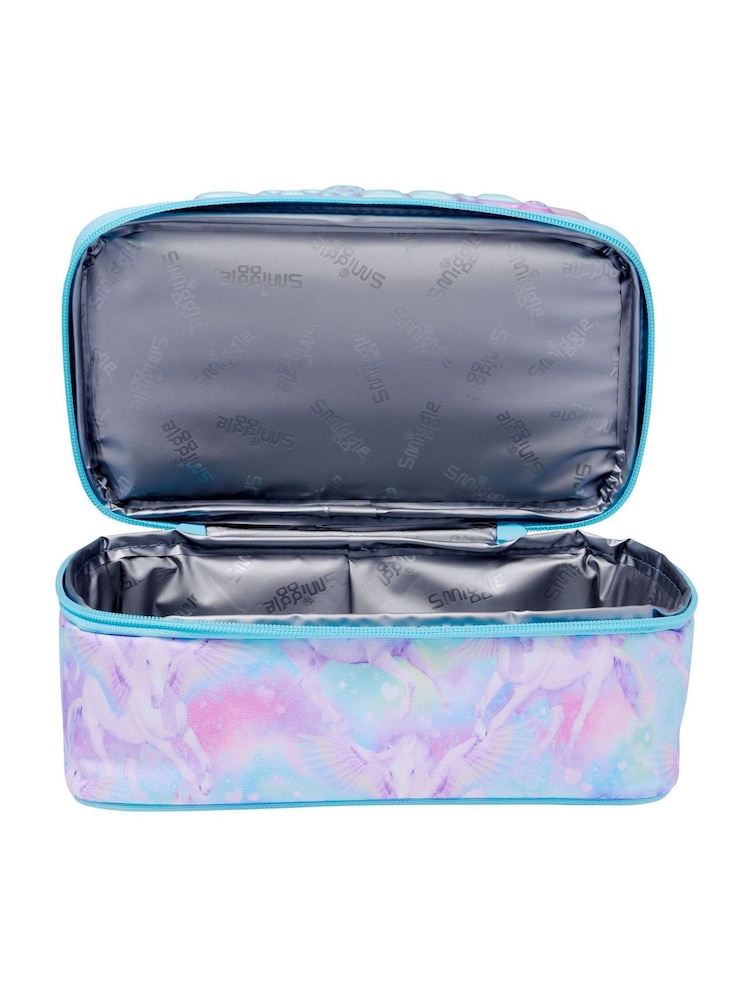 Smiggle Light Blue Freestyle Double Decker Lunchbox - Image 3 of 3