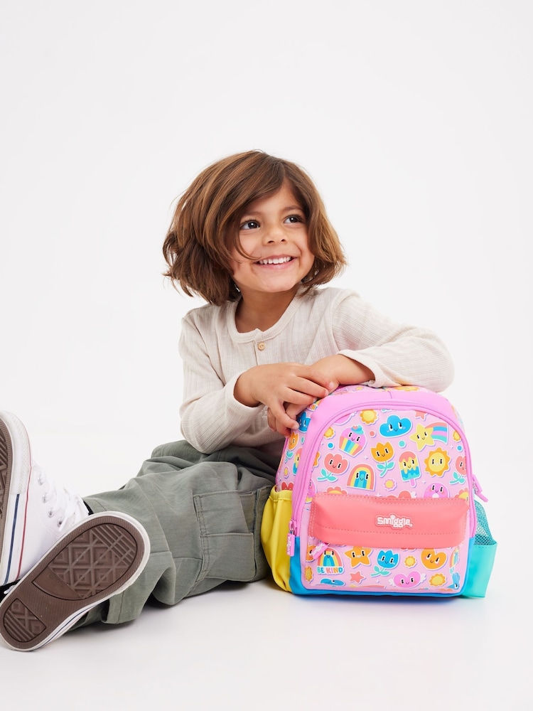 Rosa - Smiggle Big Dreams Teeny Tiny Backpack - Imagen 1 de 5