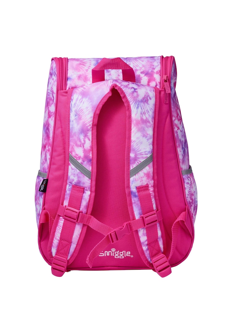 Smiggle Pink Freestyle Access Backpack - Image 2 of 3 Smiggle Pink Freestyle Access Backpack - Image 2 of 3