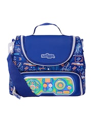 Smiggle Blue Beta Double Decker Lunchbox with Strap - Image 1 of 2
