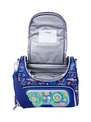 Smiggle Blue Beta Double Decker Lunchbox with Strap - Image 2 of 2