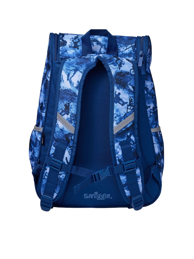 Smiggle Blue Freestyle Access Backpack - Image 2 of 3