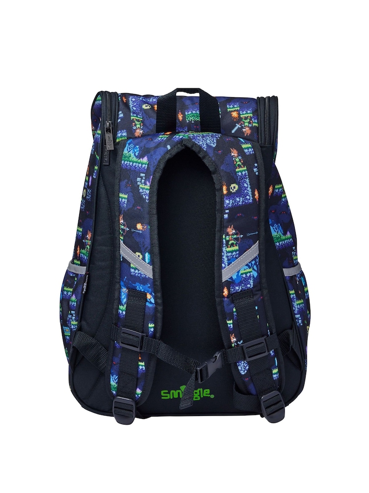 Smiggle Black Freestyle Access Backpack - Image 2 of 3 Smiggle Black Freestyle Access Backpack - Image 2 of 3
