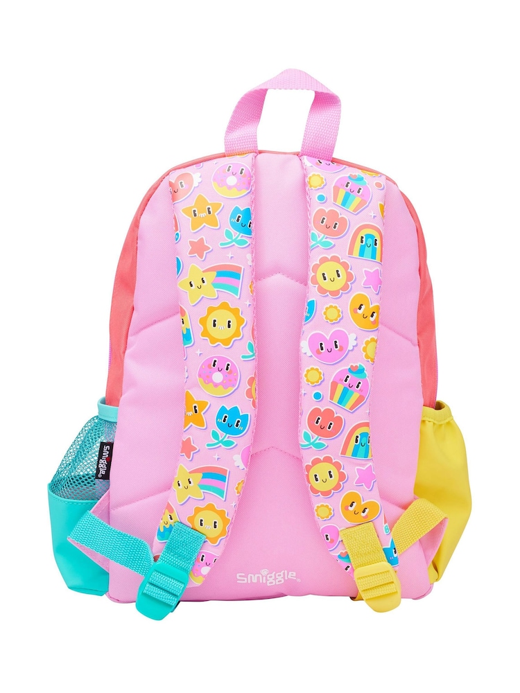 Smiggle Pink Junior Big Dreams Character Backpack - Image 4 of 4