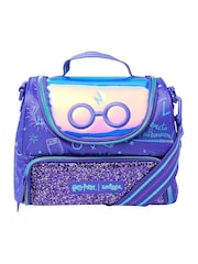 Morado - Smiggle Harry Potter Fiambrera de dos pisos con correa - Imagen 1 de 4
