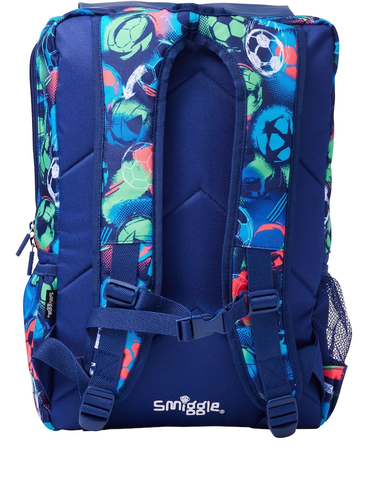 Smiggle Blue Limitless Attach Foldover Bag - Image 2 of 4