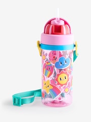 Smiggle Pink Big Dreams Teeny Tiny Plastic Drink Bottle With Strap 400Ml - Image 3 of 3