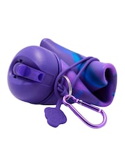 Smiggle Purple Freestyle Silicone Bottle 630ML - Image 3 of 3