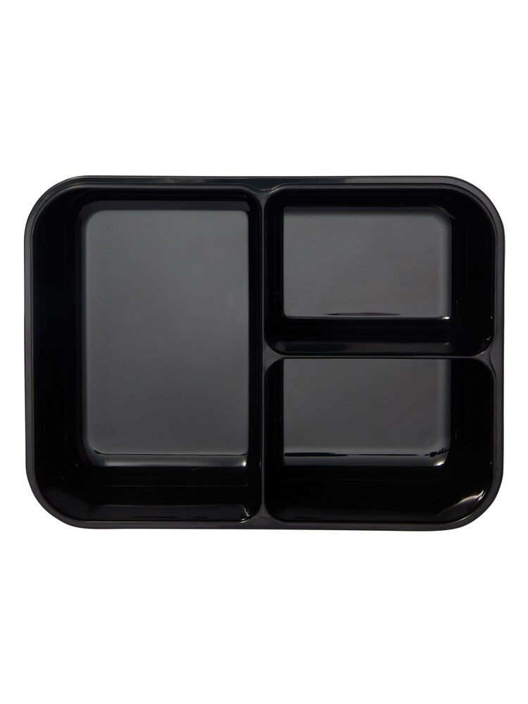 Smiggle Dark Black Limitless Boost Trio Lunchbox - Image 2 of 3