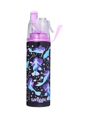 Smiggle Black Limitless Spritz Insulated Steel Drink Bottle 500Ml - Image 1 of 1