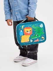 Smiggle Green Big Dreams Teeny Tiny Square Lunchbox - Image 1 of 5