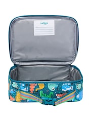 Smiggle Green Big Dreams Teeny Tiny Square Lunchbox - Image 3 of 5
