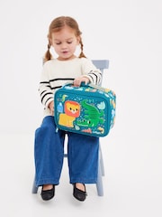Smiggle Green Big Dreams Teeny Tiny Square Lunchbox - Image 5 of 5