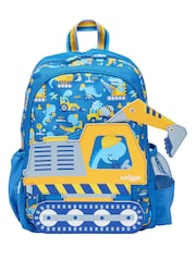 Smiggle Blue Junior Big Dreams Character Backpack - Image 1 of 4