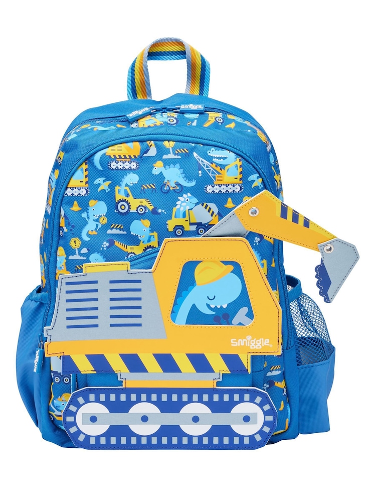 Smiggle Blue Junior Big Dreams Character Backpack - Image 1 of 4