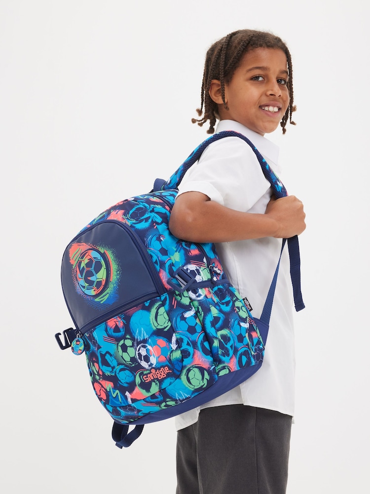 Niebieski - Smiggle Limitless Classic Attach Backpack - Image 4 of 5