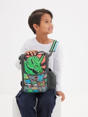 Smiggle Grey Happy Tales Junior Id Lunchbox With Strap - Image 1 of 4