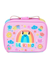 Smiggle Pink Big Dreams Teeny Tiny Square Lunchbox - Image 1 of 4
