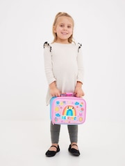 Smiggle Pink Big Dreams Teeny Tiny Square Lunchbox - Image 3 of 4