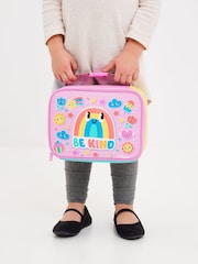 Smiggle Pink Big Dreams Teeny Tiny Square Lunchbox - Image 4 of 4