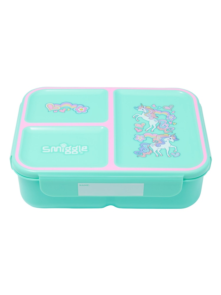 Smiggle Green Limitless Boost Trio Lunchbox - Image 3 of 3
